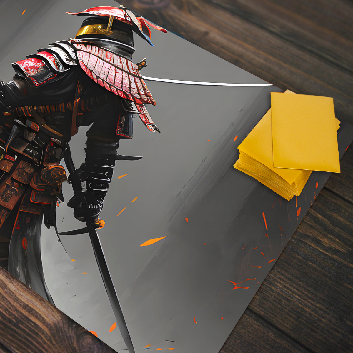 Sword Samurai Playmat - Premium Playmat from Inked Gaming - Just $34.99! Shop now at Game Crave Tournament Store