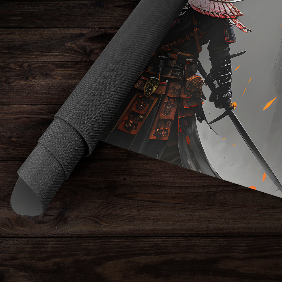 Sword Samurai Playmat - Premium Playmat from Inked Gaming - Just $34.99! Shop now at Game Crave Tournament Store