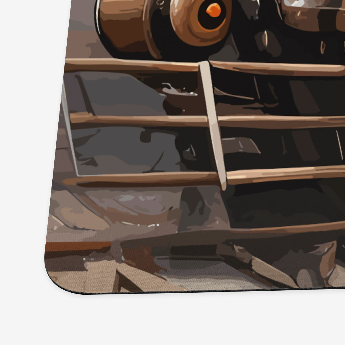 The Steampunk Express Playmat - Premium Playmat from Inked Gaming - Just $34.99! Shop now at Game Crave Tournament Store