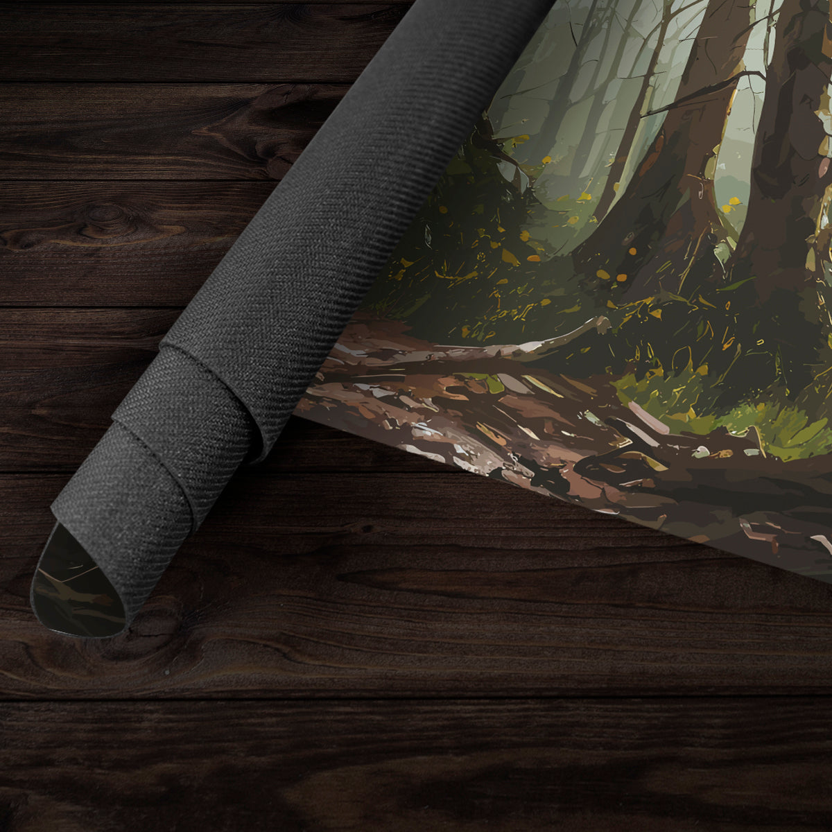 The Woods Playmat - Premium Playmat from Inked Gaming - Just $34.99! Shop now at Game Crave Tournament Store