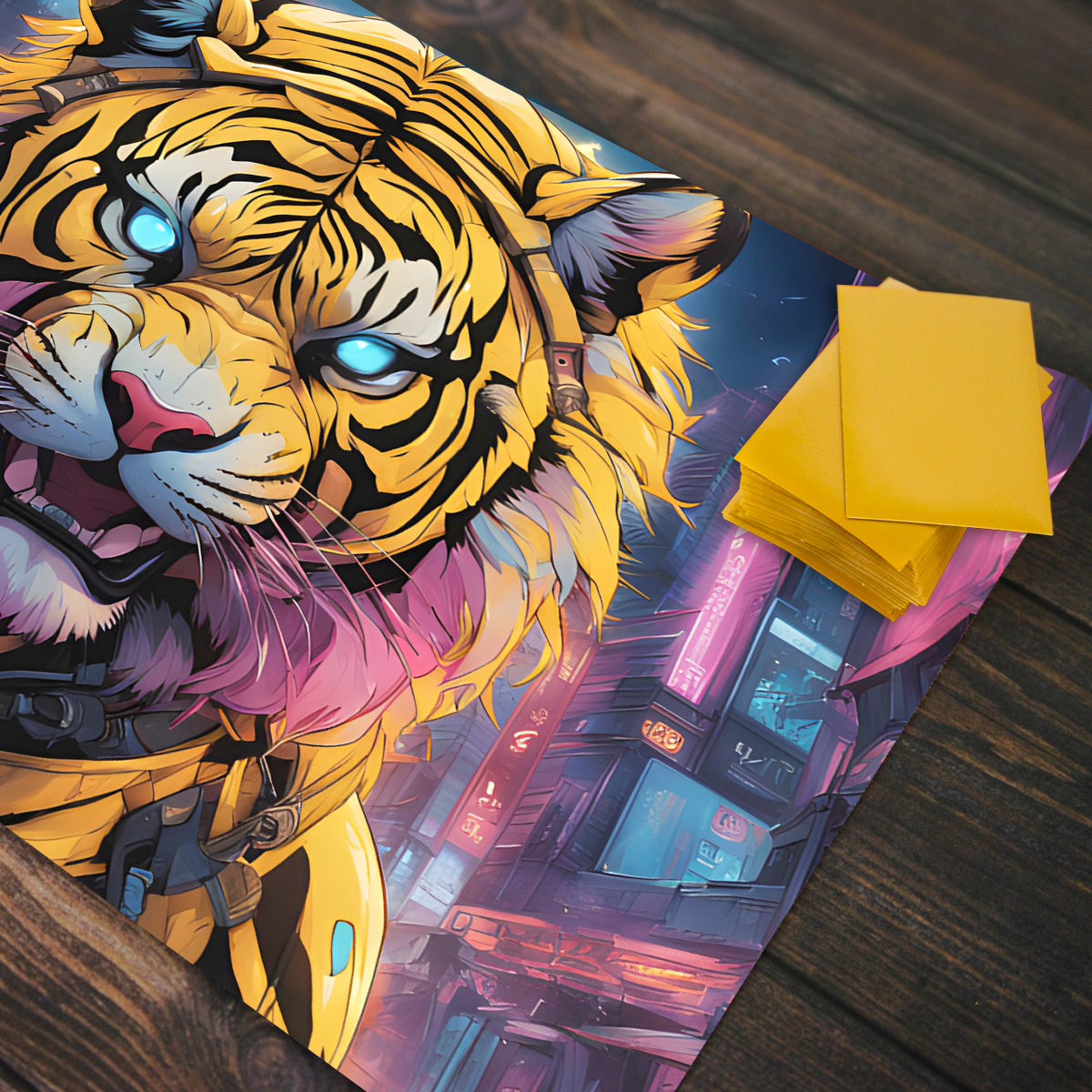 The Yellow Legend Playmat - Premium Playmat from Inked Gaming - Just $34.99! Shop now at Game Crave Tournament Store