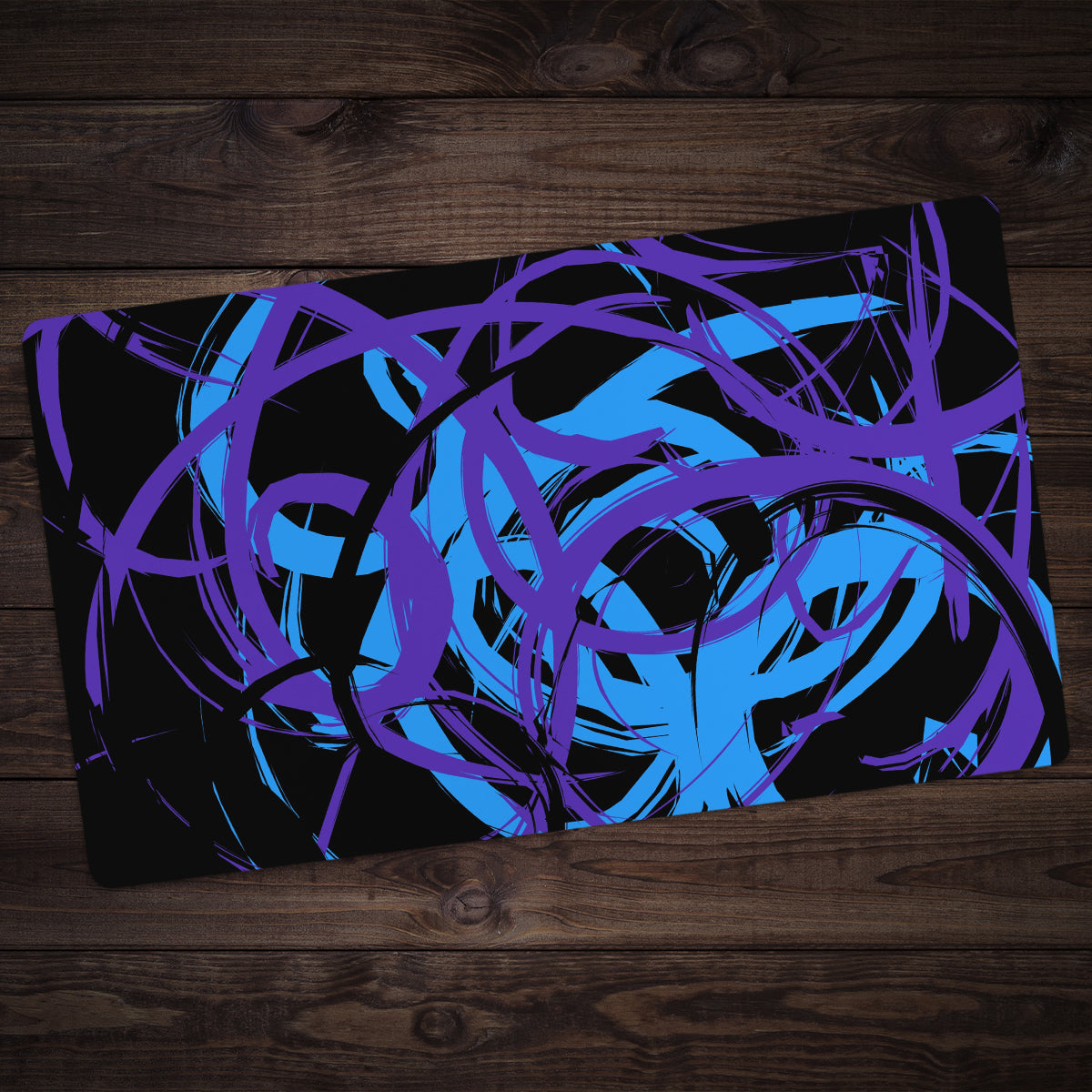 Timeless Blue Swirls Playmat - Premium Playmat from Inked Gaming - Just $34.99! Shop now at Game Crave Tournament Store