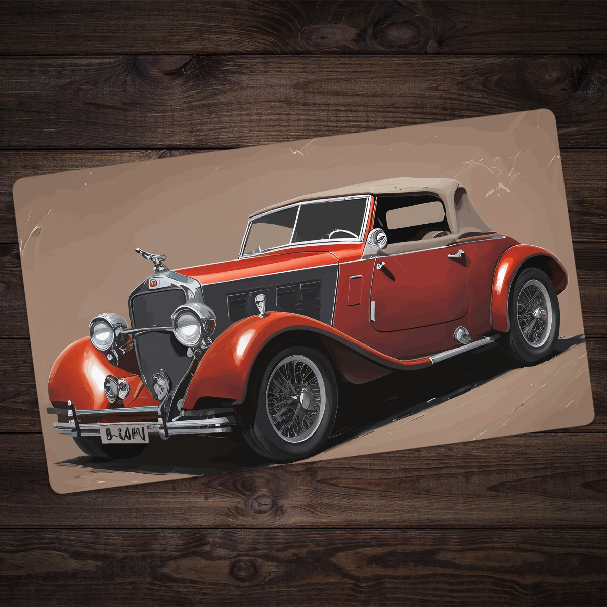 Timeless Wheels Playmat - Premium Playmat from Inked Gaming - Just $34.99! Shop now at Game Crave Tournament Store