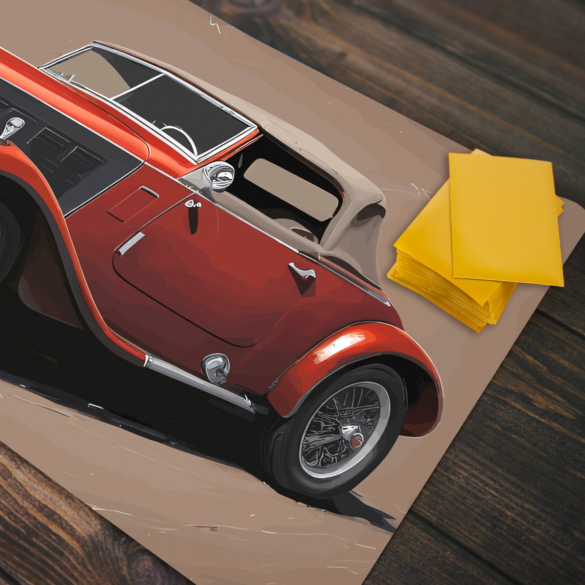 Timeless Wheels Playmat - Premium Playmat from Inked Gaming - Just $34.99! Shop now at Game Crave Tournament Store