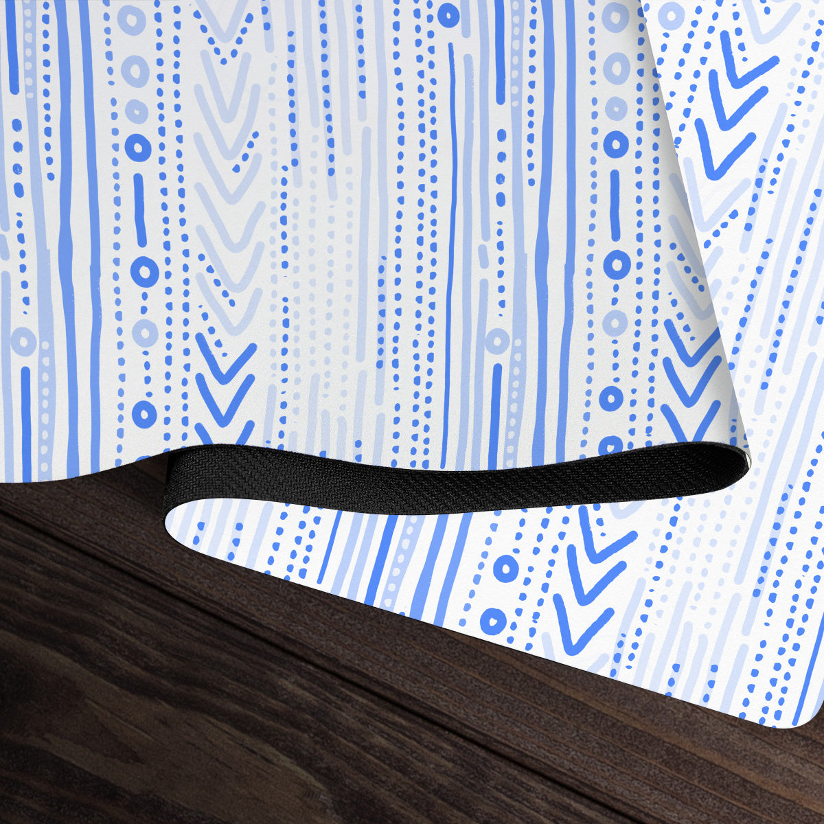 Tribal Blue Playmat - Premium Playmat from Inked Gaming - Just $34.99! Shop now at Game Crave Tournament Store