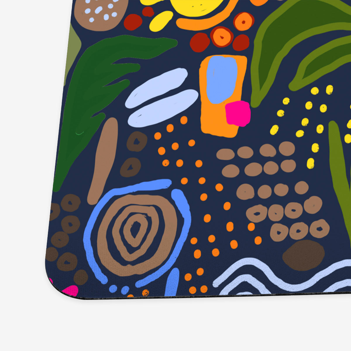 Tropical Island Pattern Playmat - Premium Playmat from Inked Gaming - Just $34.99! Shop now at Game Crave Tournament Store