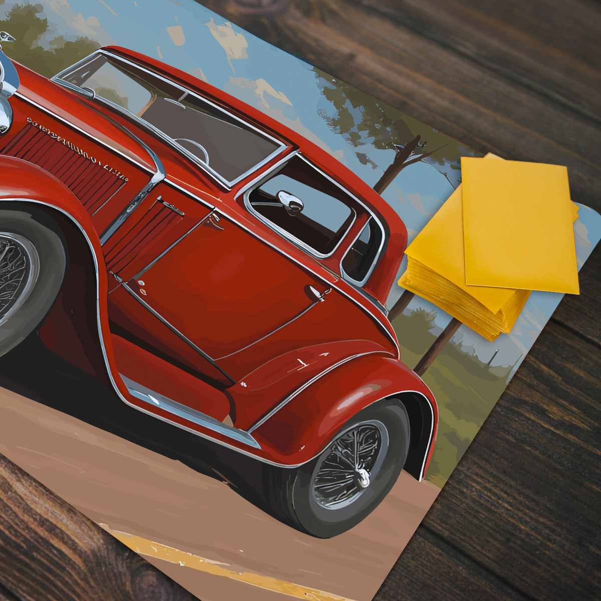Vintage Elegance Playmat - Premium Playmat from Inked Gaming - Just $34.99! Shop now at Game Crave Tournament Store