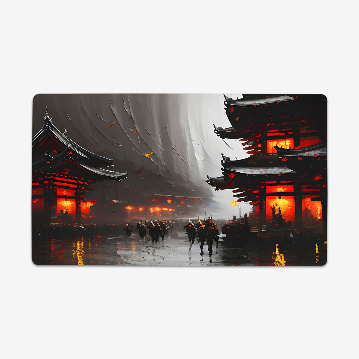 War of the Samurai Playmat - Premium Playmat from Inked Gaming - Just $34.99! Shop now at Game Crave Tournament Store