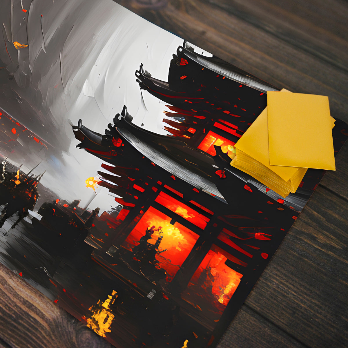 War of the Samurai Playmat - Premium Playmat from Inked Gaming - Just $34.99! Shop now at Game Crave Tournament Store