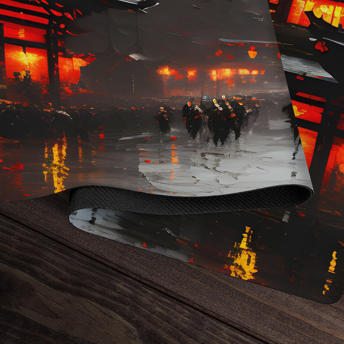 War of the Samurai Playmat - Premium Playmat from Inked Gaming - Just $34.99! Shop now at Game Crave Tournament Store