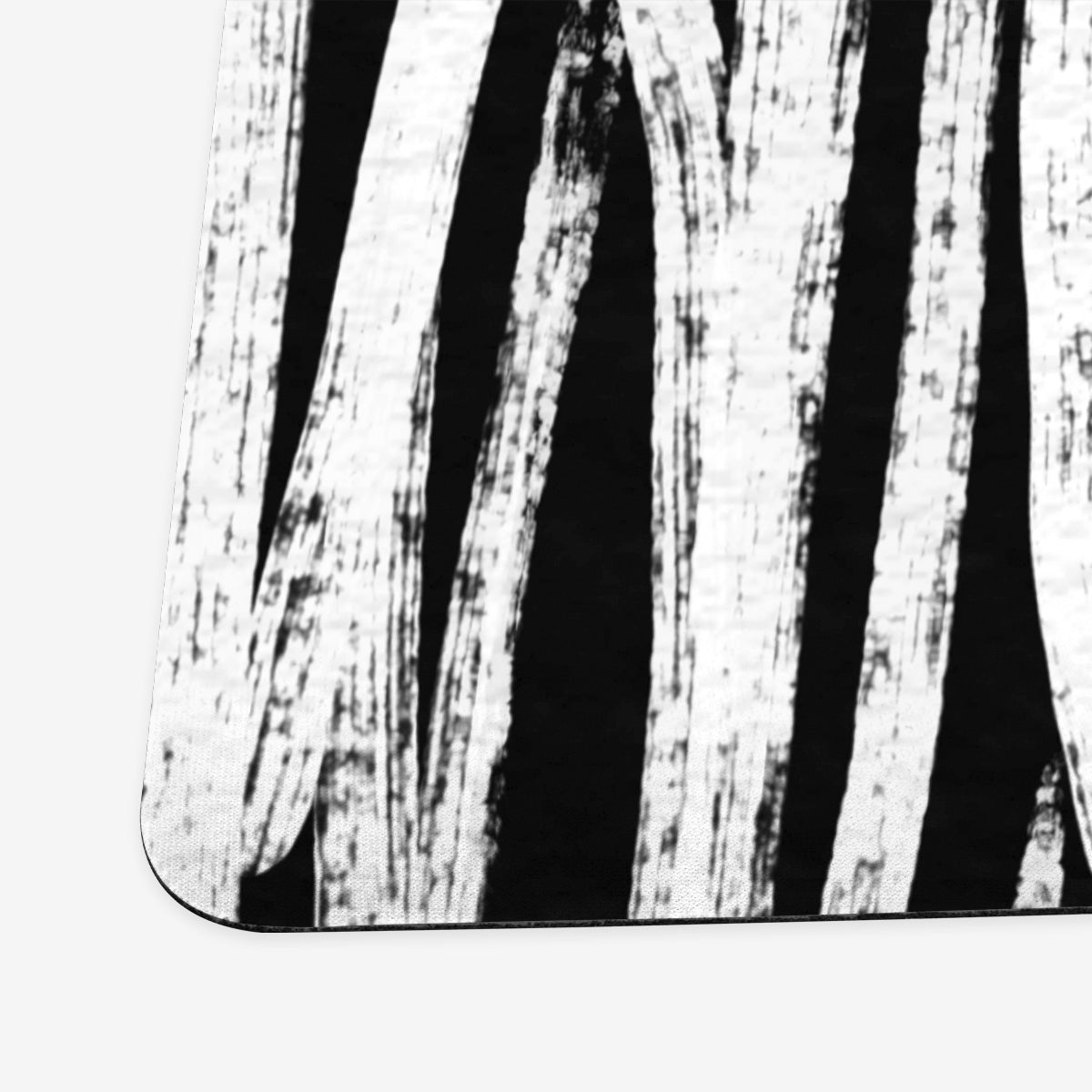 White Grunge Lines On Black Playmat - Premium Playmat from Inked Gaming - Just $34.99! Shop now at Game Crave Tournament Store