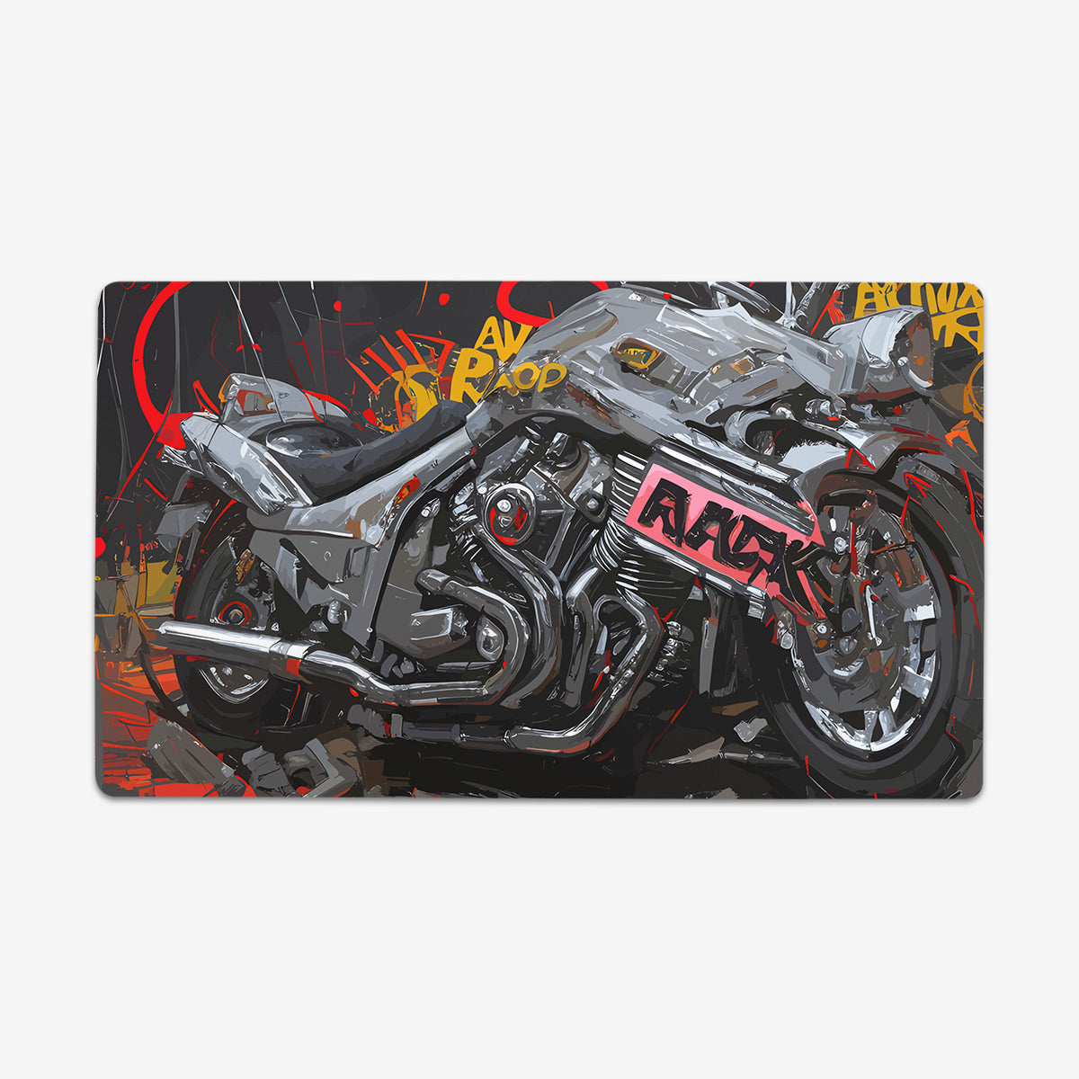 Wild Wheels Playmat - Premium Playmat from Inked Gaming - Just $34.99! Shop now at Game Crave Tournament Store
