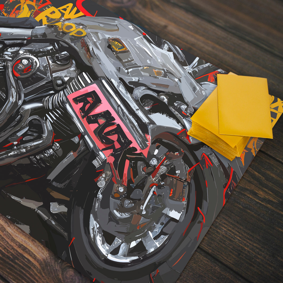 Wild Wheels Playmat - Premium Playmat from Inked Gaming - Just $34.99! Shop now at Game Crave Tournament Store