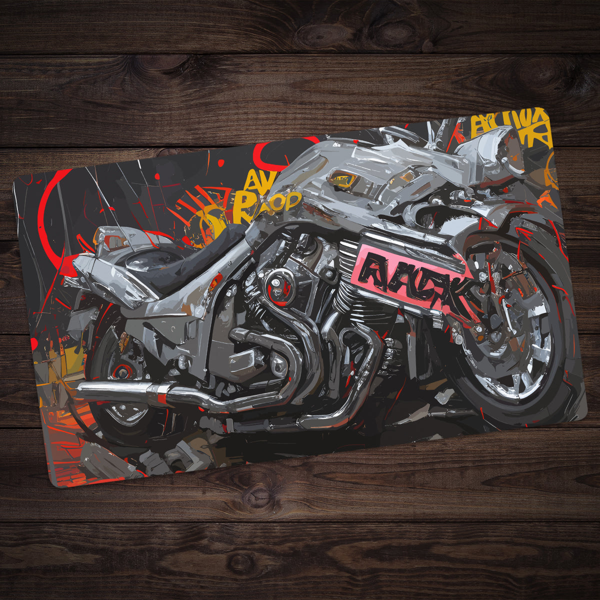 Wild Wheels Playmat - Premium Playmat from Inked Gaming - Just $34.99! Shop now at Game Crave Tournament Store