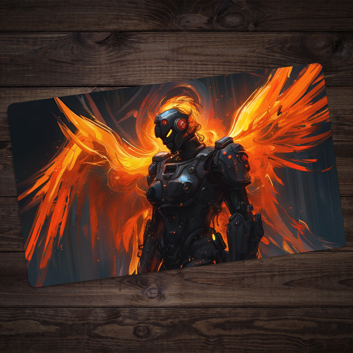 Wings Of Light Playmat - Premium Playmat from Inked Gaming - Just $34.99! Shop now at Game Crave Tournament Store