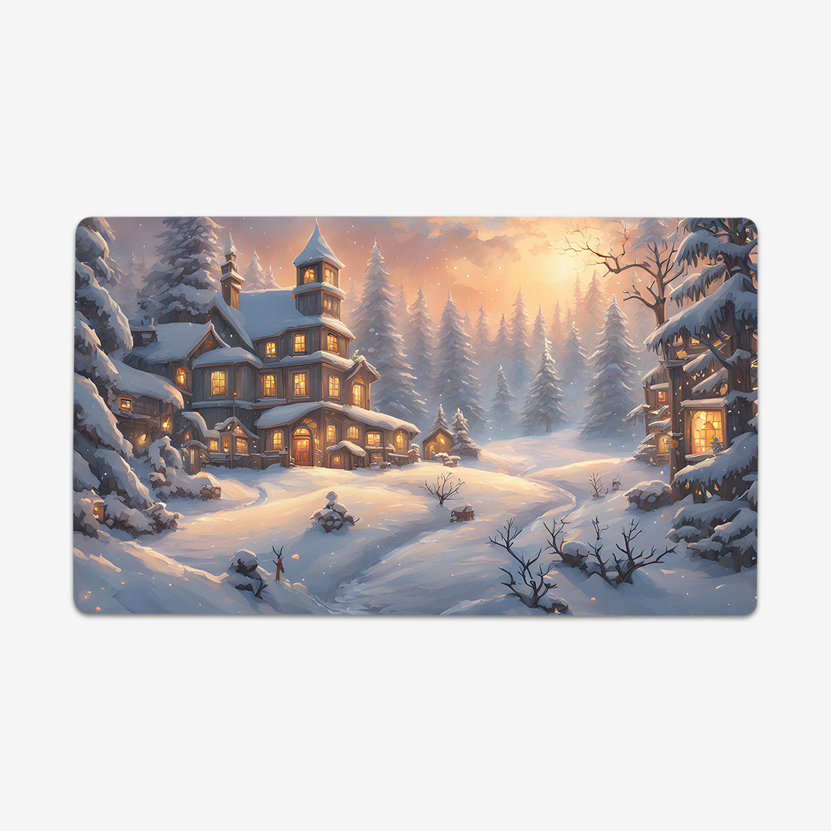 Winter Light Playmat - Premium Playmat from Inked Gaming - Just $34.99! Shop now at Game Crave Tournament Store