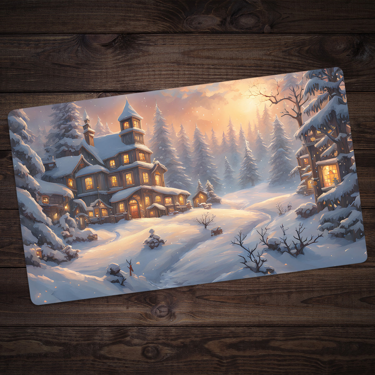 Winter Light Playmat - Premium Playmat from Inked Gaming - Just $34.99! Shop now at Game Crave Tournament Store