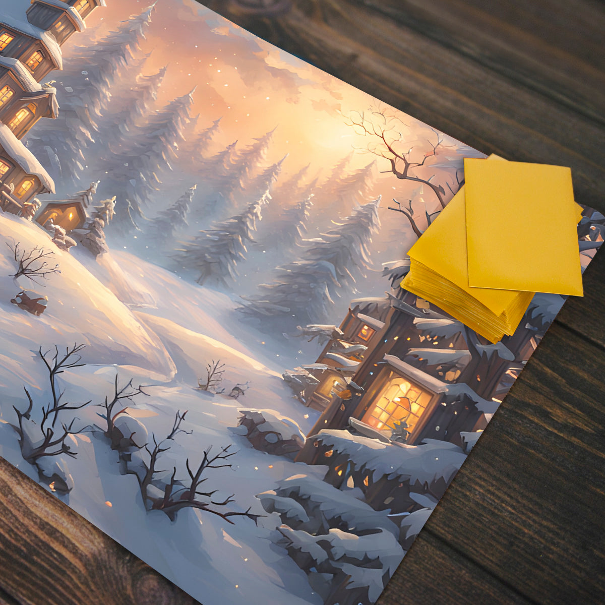 Winter Light Playmat - Premium Playmat from Inked Gaming - Just $34.99! Shop now at Game Crave Tournament Store