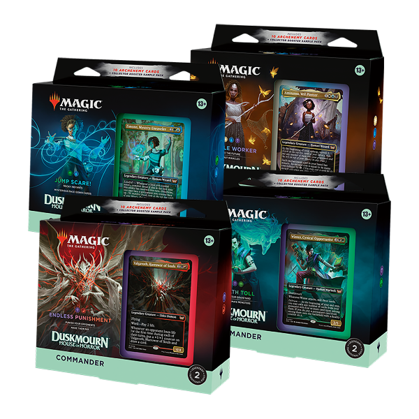 MTG TCG - Duskmourn: House of Horror Commander Deck - Premium MTG Sealed from Wizards of the Coast - Just $44.99! Shop now at Game Crave Tournament Store