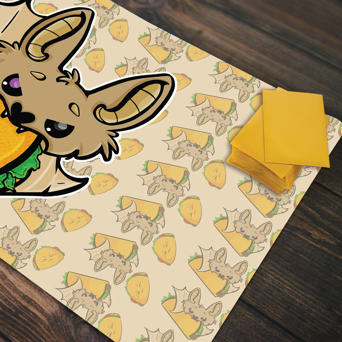 Snack Bat Playmat - Premium Playmat from Inked Gaming - Just $34.99! Shop now at Game Crave Tournament Store