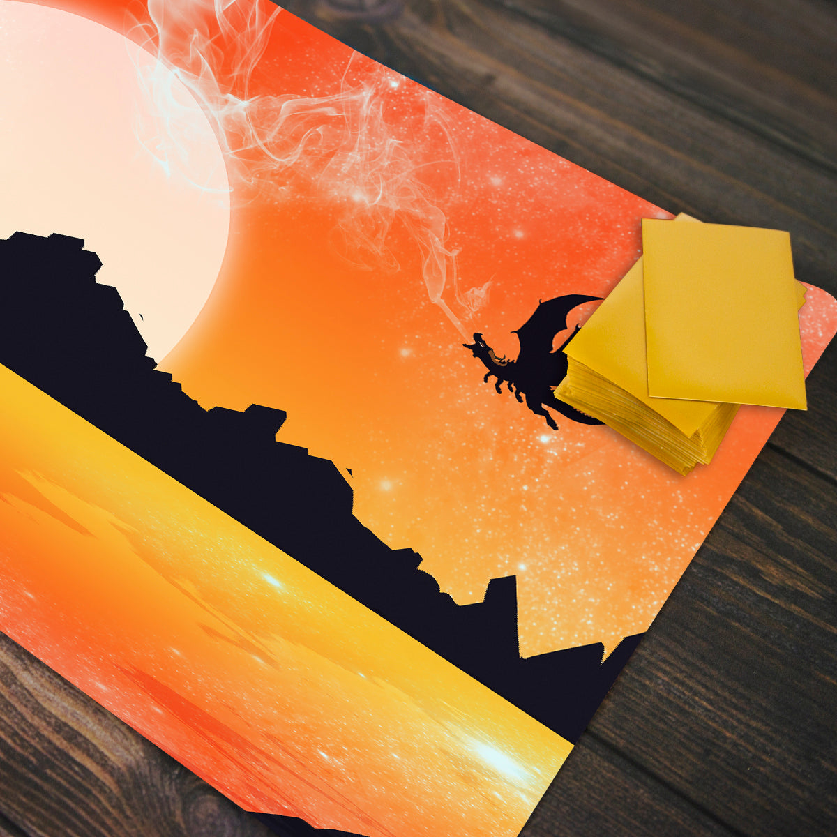 Synth Dragon Dreamscape Playmat - Premium Playmat from Inked Gaming - Just $34.99! Shop now at Game Crave Tournament Store