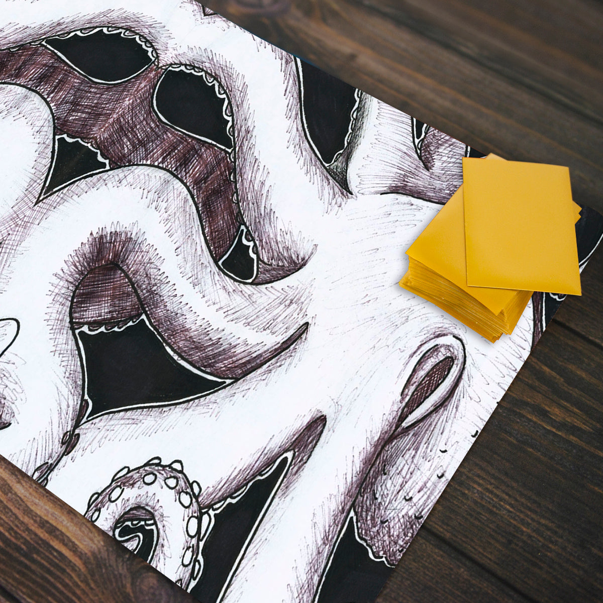 The Almost Octopus Playmat - Premium Playmat from Inked Gaming - Just $34.99! Shop now at Game Crave Tournament Store