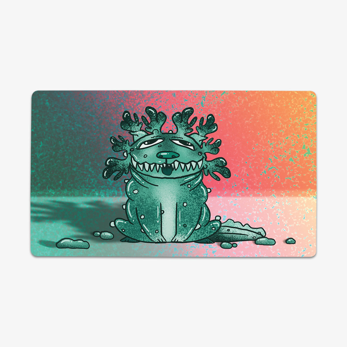 The Green Pibbletoad Playmat - Premium Playmat from Inked Gaming - Just $34.99! Shop now at Game Crave Tournament Store