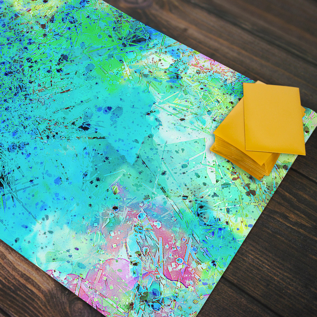 Watercolor Party Playmat - Premium Playmat from Inked Gaming - Just $34.99! Shop now at Game Crave Tournament Store