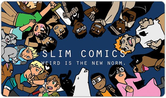 Slim Comics Playmat - Premium Playmat from Inked Gaming - Just $34.99! Shop now at Game Crave Tournament Store