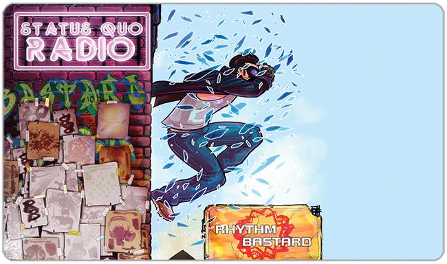 Status Quo Radio Playmat - Premium Playmat from Inked Gaming - Just $34.99! Shop now at Game Crave Tournament Store