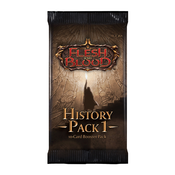 Flesh and Blood TCG - History Pack 1 Booster Pack - Premium FAB Sealed from Legend Story Studios - Just $3.99! Shop now at Game Crave Tournament Store