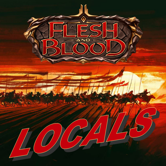 Flesh and Blood TCG Locals - Premium Game Locals from Game Crave Tournament Store - Just $6.25! Shop now at Game Crave Tournament Store