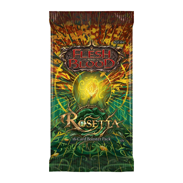 Flesh And Blood TCG - Rosetta Booster Pack - Premium FAB Sealed from Legend Story Studios - Just $3.99! Shop now at Game Crave Tournament Store