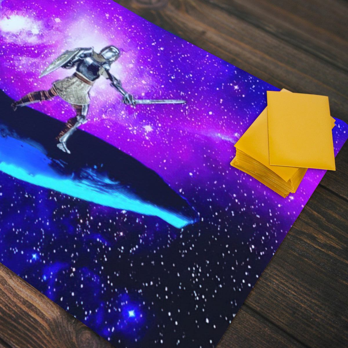 Space Knight Playmat - Premium Playmat from Inked Gaming - Just $34.99! Shop now at Game Crave Tournament Store