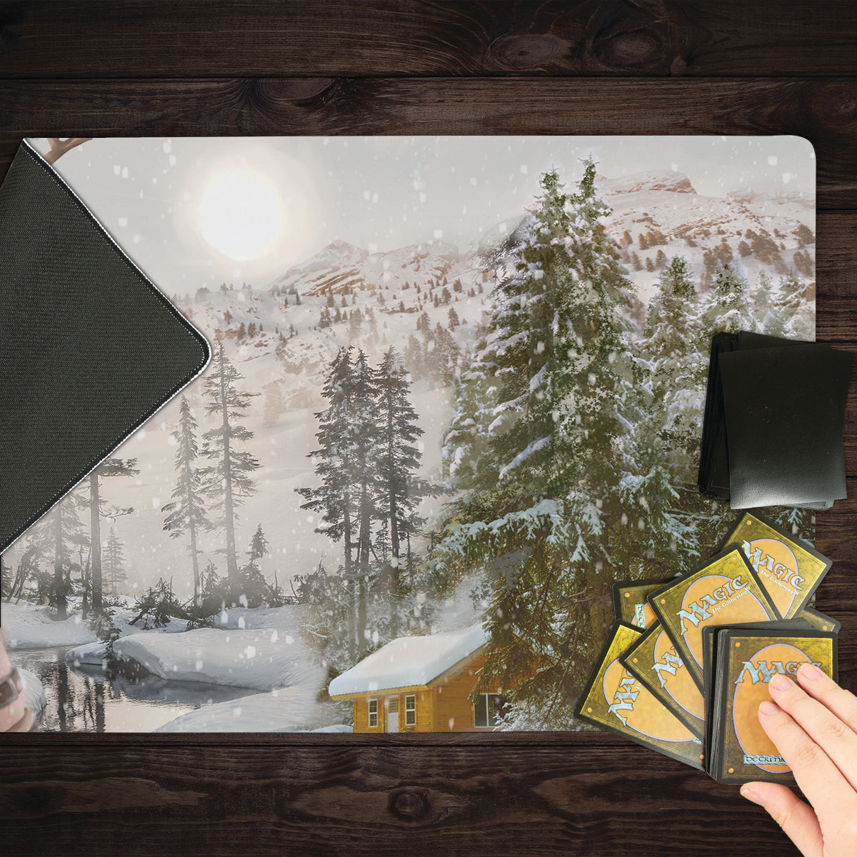 Snow Queen Playmat - Premium Playmat from Inked Gaming - Just $34.99! Shop now at Game Crave Tournament Store