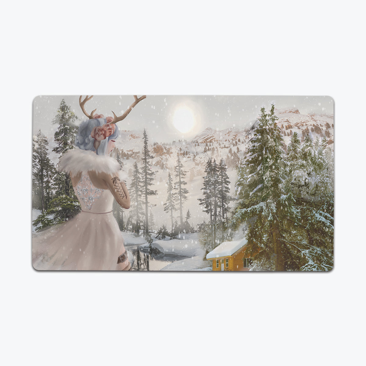 Snow Queen Playmat - Premium Playmat from Inked Gaming - Just $34.99! Shop now at Game Crave Tournament Store