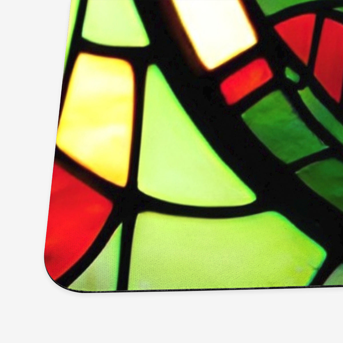 Two Dragon Stained Glass Playmat - Premium Playmat from Inked Gaming - Just $34.99! Shop now at Game Crave Tournament Store