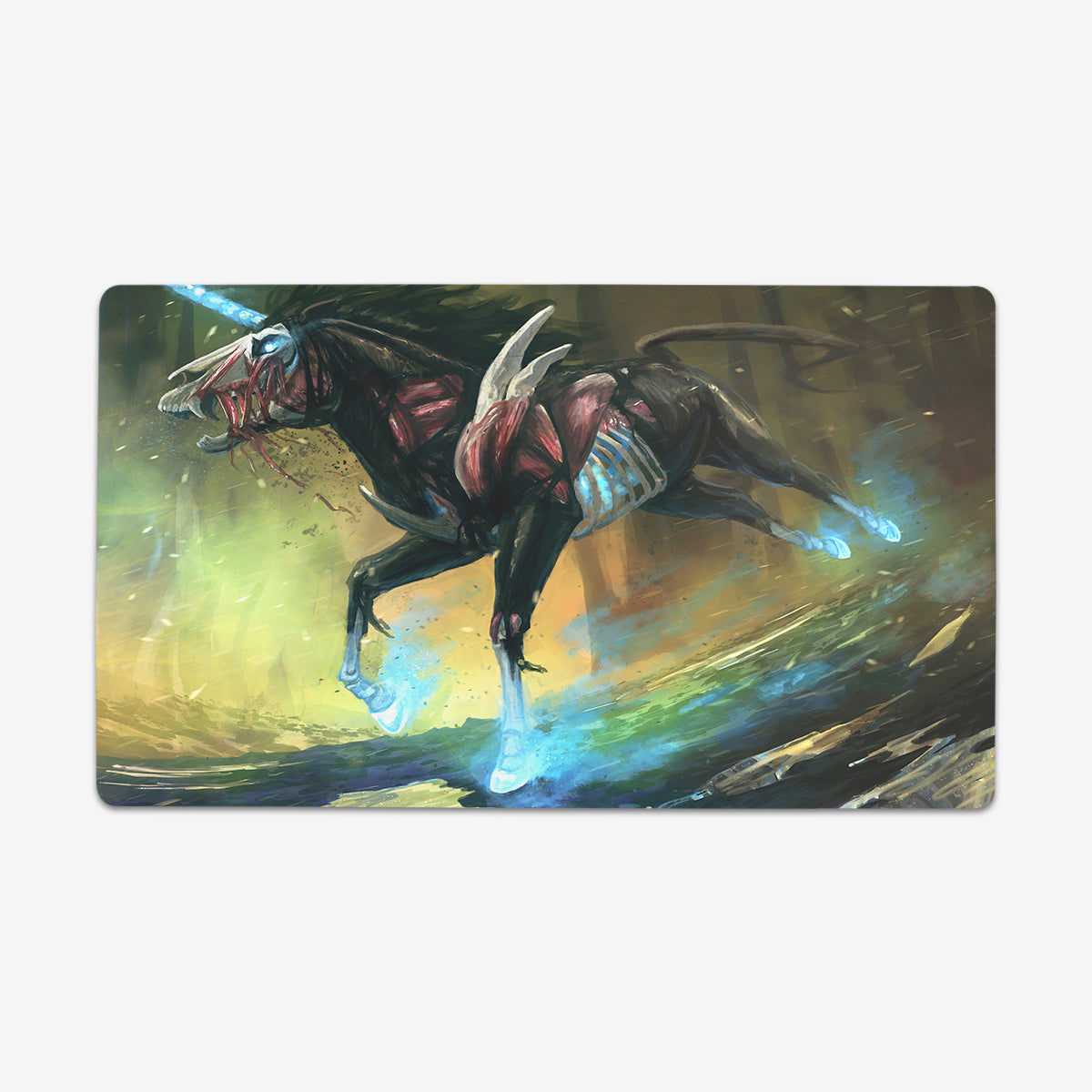 Undead Unicorn Playmat - Premium Playmat from Inked Gaming - Just $34.99! Shop now at Game Crave Tournament Store