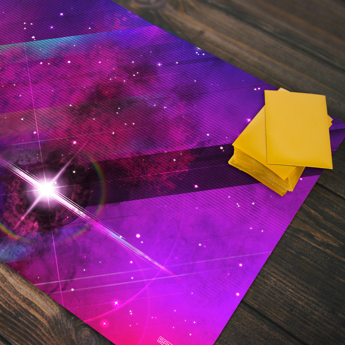 Space Portal to the Arcade Dimension Playmat - Premium Playmat from Inked Gaming - Just $34.99! Shop now at Game Crave Tournament Store
