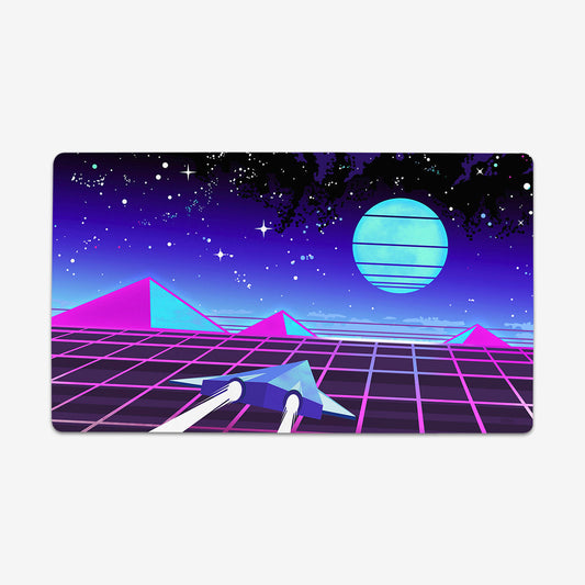 Space Race 3024 The Arcade Playmat - Premium Playmat from Inked Gaming - Just $34.99! Shop now at Game Crave Tournament Store