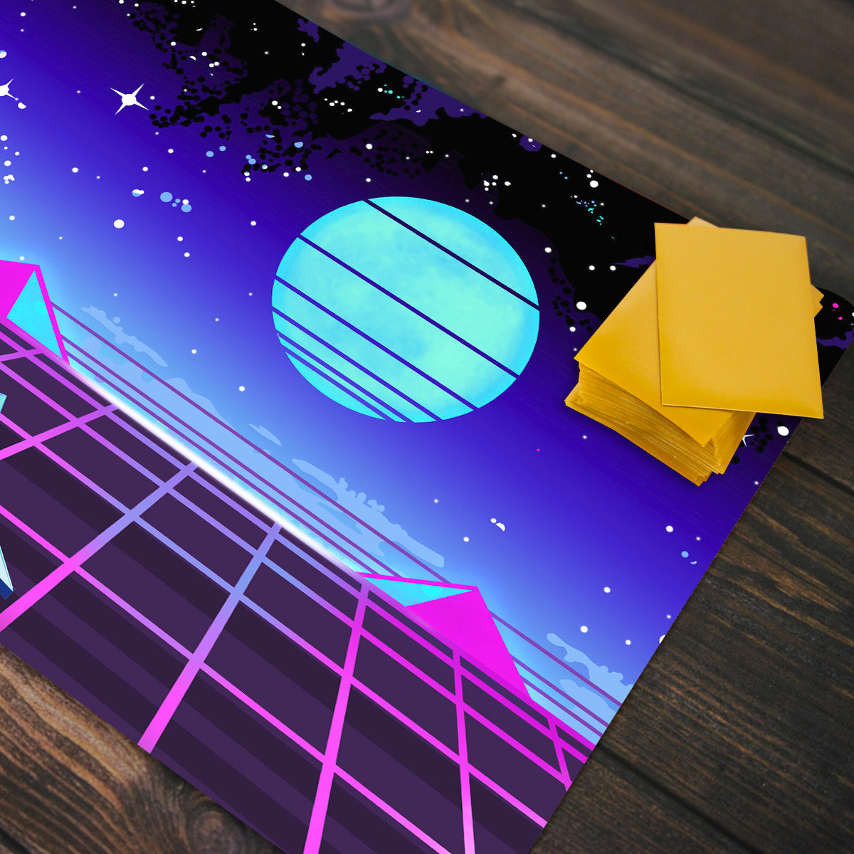 Space Race 3024 The Arcade Playmat - Premium Playmat from Inked Gaming - Just $34.99! Shop now at Game Crave Tournament Store