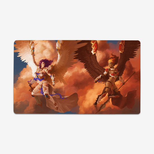 Wrath vs Fury Playmat - Premium Playmat from Inked Gaming - Just $34.99! Shop now at Game Crave Tournament Store