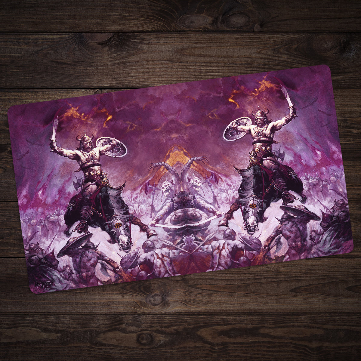 The Berserker Playmat - Premium Playmat from Inked Gaming - Just $34.99! Shop now at Game Crave Tournament Store
