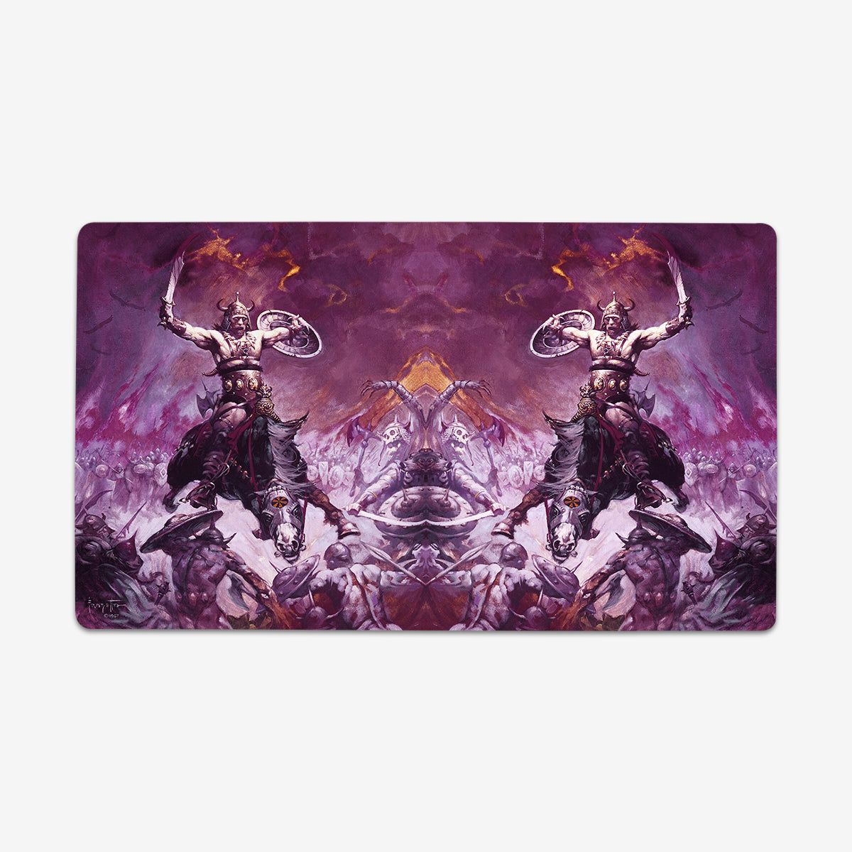 The Berserker Playmat - Premium Playmat from Inked Gaming - Just $34.99! Shop now at Game Crave Tournament Store