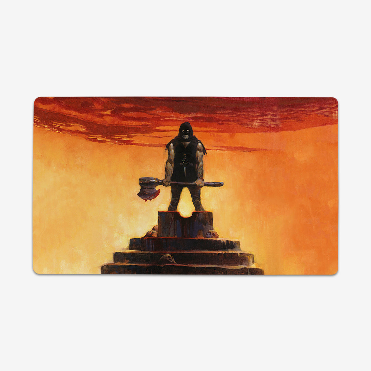 The Executioner Playmat - Premium Playmat from Inked Gaming - Just $34.99! Shop now at Game Crave Tournament Store