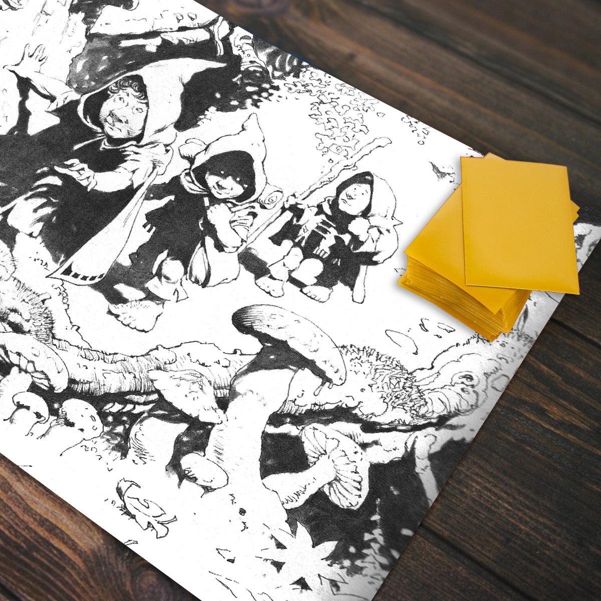 The Halflings Playmat - Premium Playmat from Inked Gaming - Just $34.99! Shop now at Game Crave Tournament Store