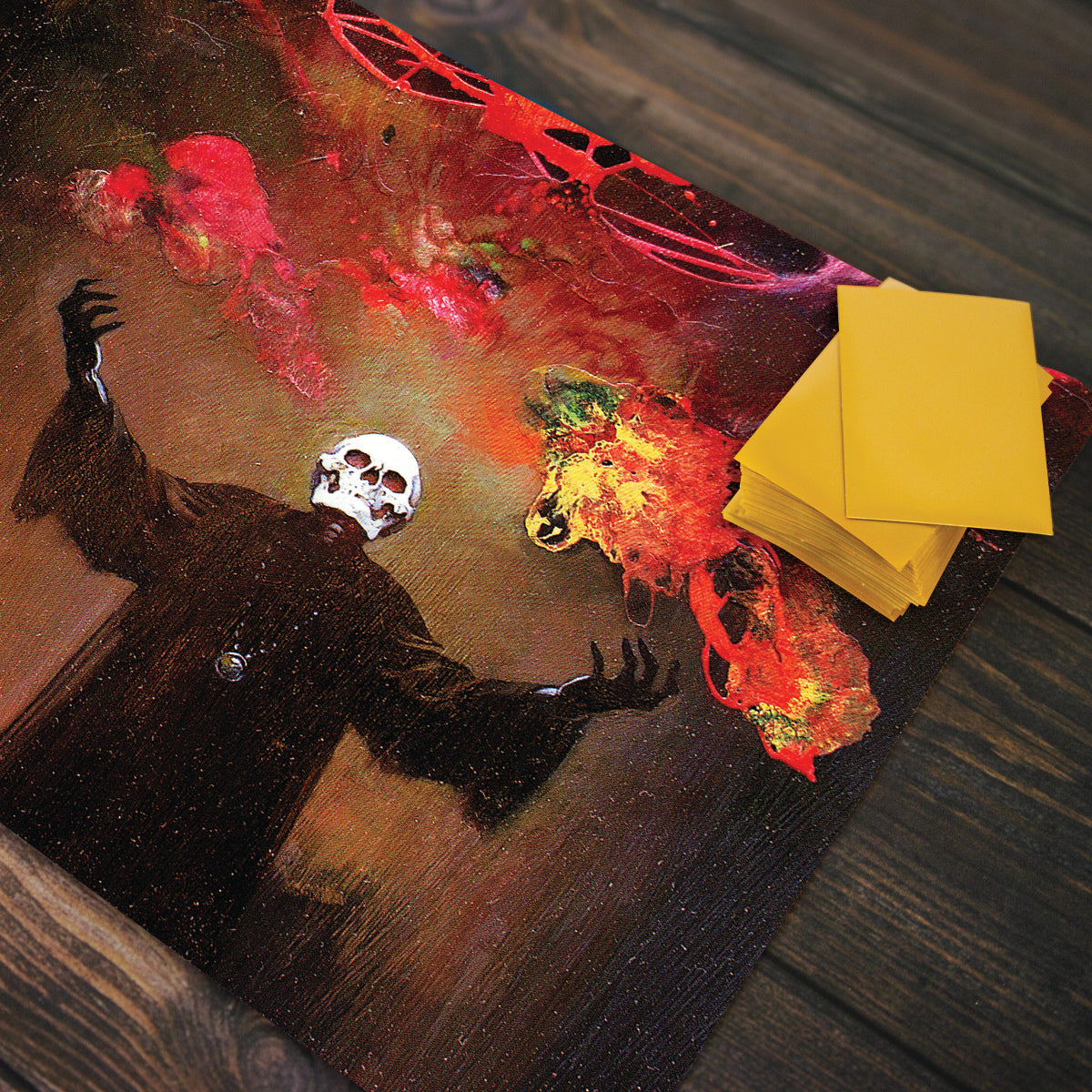 The Skull King Playmat - Premium Playmat from Inked Gaming - Just $34.99! Shop now at Game Crave Tournament Store
