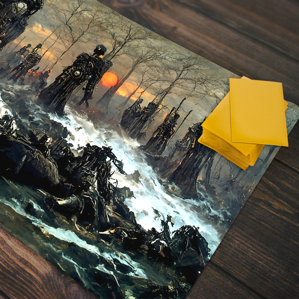 Suns Set Silent Playmat - Premium Playmat from Inked Gaming - Just $34.99! Shop now at Game Crave Tournament Store