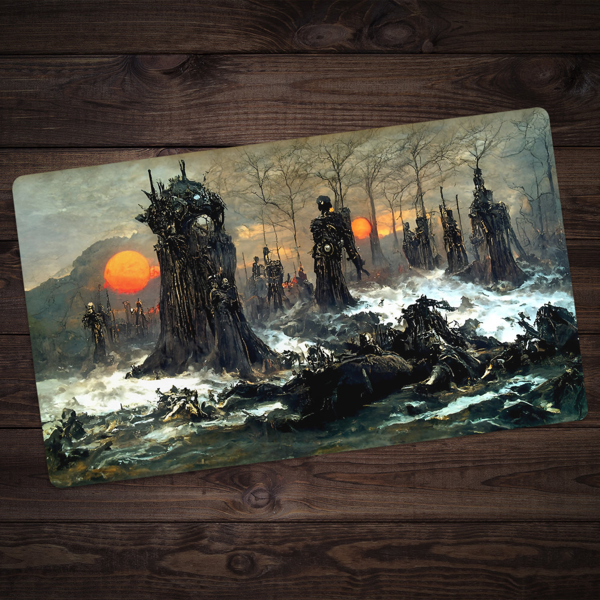Suns Set Silent Playmat - Premium Playmat from Inked Gaming - Just $34.99! Shop now at Game Crave Tournament Store