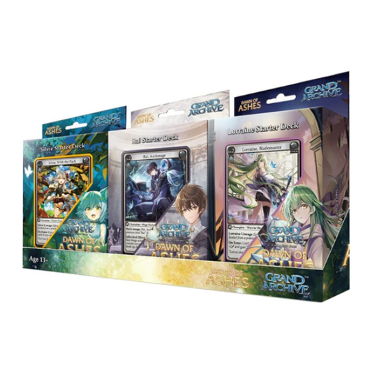 Grand Archive TCG - Dawn of Ashes- Starter Deck Display - Premium GRA Sealed from Weebs of the Shore - Just $14.99! Shop now at Game Crave Tournament Store